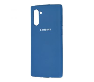 Чохол для Samsung Galaxy Note 10 (N970) Silicone Full синій / navy blue