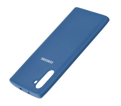 Чохол для Samsung Galaxy Note 10 (N970) Silicone Full синій / navy blue 2667379