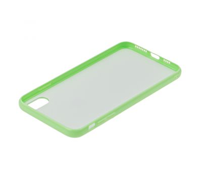Чохол New glass для iPhone Xs Max м'ятний 2667009