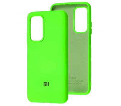 Чохол для Xiaomi Mi 10T Silicone Full салатовий / neon green