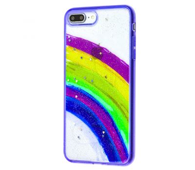 Чохол для iPhone 7 Plus / 8 Plus Colorful Rainbow фіолетовий