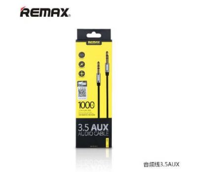 Кабель Remax AUX RM-L100 3.5 mini Jack male to male 1.0м білий 2668238