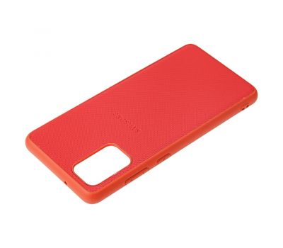 Чохол для Samsung Galaxy S20+ (G985) Fiber Logo червоний 2670713
