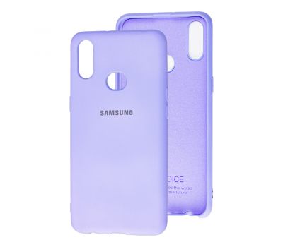 Чохол для Samsung Galaxy A10s (A107) Silicone Full бузковий / dasheen