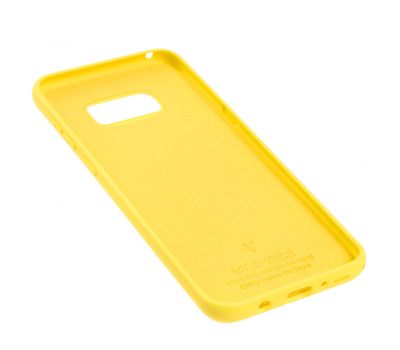 Чохол для Samsung Galaxy S8+ (G955) Full without logo bright yellow 2671485