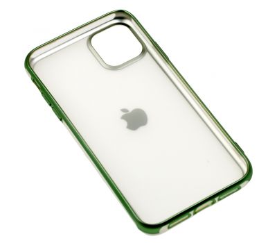 Чохол для iPhone 11 Metall Effect зелений 2672672