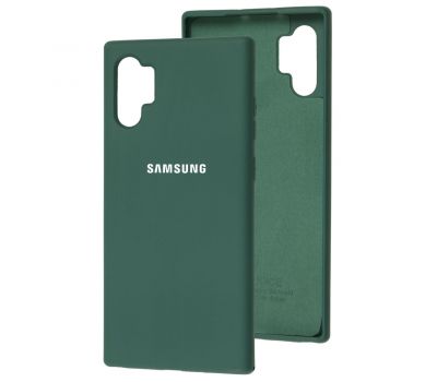 Чохол для Samsung Galaxy Note 10+ (N975) Silicone Full зелений