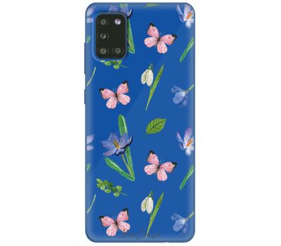 Чохол для Samsung Galaxy A31 (A315) Mixcase весняні квіти дизайн 3