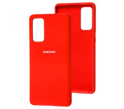 Чохол для Samsung Galaxy S20 FE (G780) Silicone Full червоний