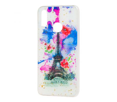 Чохол для Huawei P Smart 2019 Flowers Confetti "Paris"