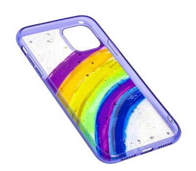 Чохол для iPhone 11 Colorful Rainbow фіолетовий 2681587