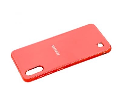 Чохол для Samsung Galaxy A10 (A105) Silicone case (TPU) рожевий 2682760