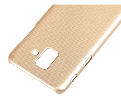 Чохол для Samsung Galaxy A6 2018 (A600) Nillkin із захисною плівкою золотистий 2682722