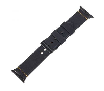 Ремінець Apple Watch Leather 40 mm з TPU 0,8 mm чорний 2683067