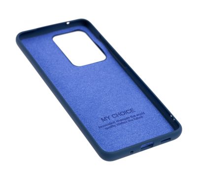 Чохол для Samsung Galaxy S20 Ultra (G988) Silicone Full синій 2683834