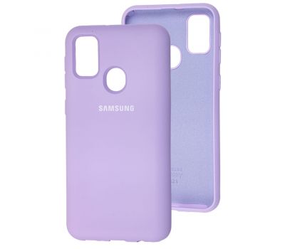 Чохол для Samsung Galaxy M21 / M30s Silicone Full світло-фіолетовий