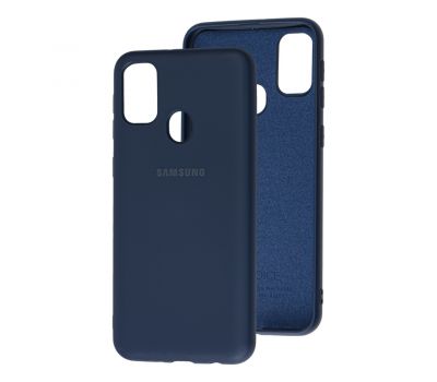 Чохол для Samsung Galaxy M21 / M30s Silicone Full темно-синій