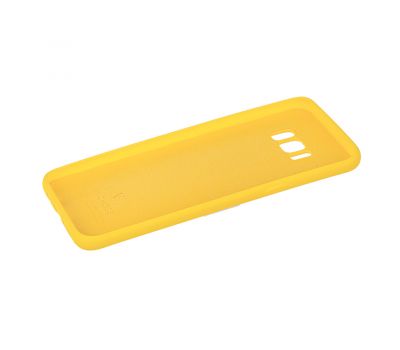 Чохол для Samsung Galaxy S8+ (G955) Silicone Full жовтий 2685866