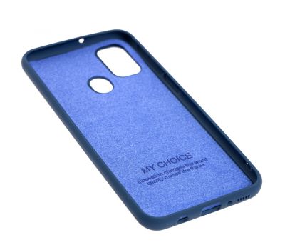 Чохол для Samsung Galaxy M21 / M30s Silicone Full синій 2685812