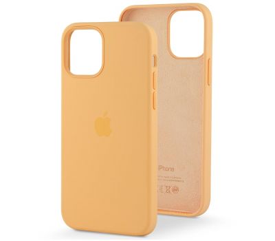 Чохол для iPhone 12 / 12 Pro Full Silicone case cantaloupe 2687220