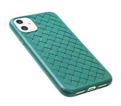 Чохол для iPhone 11 Weaving case зелений 2687209
