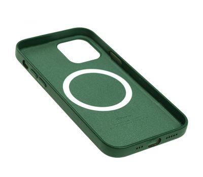 Чохол для iPhone 12 / 12 Pro Leather with MagSafe forest green 2687242