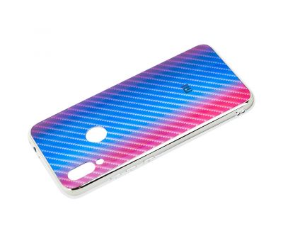 Чохол для Xiaomi Redmi Note 7 / 7 Pro Carbon Gradient Hologram синій 2687689