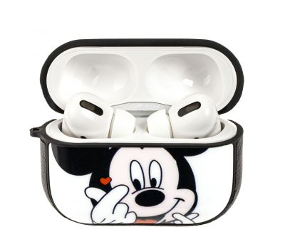 Чохол для AirPods Pro Young Style Mickey Mouse білий дизайн 2