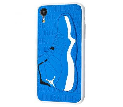 Чохол для iPhone Xr Sneakers Brand jordan синій/білий