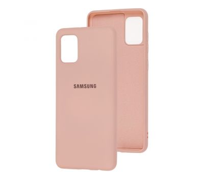 Чохол для Samsung Galaxy A31 (A315) Silicone Full рожевий / pink sand