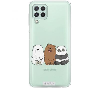 Чохол для Samsung Galaxy A22 (A225) / M32 (M325) MixCase мультики три ведмедика