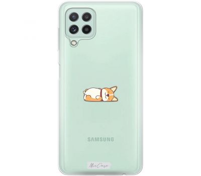 Чохол для Samsung Galaxy A22 (A225) / M32 (M325) MixCase собачки корги спить