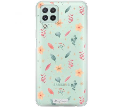 Чохол для Samsung Galaxy A22 (A225) / M32 (M325) MixCase квіти асорті