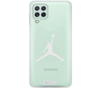 Чохол для Samsung Galaxy A22 (A225) / M32 (M325) Mixcase баскетбол білий