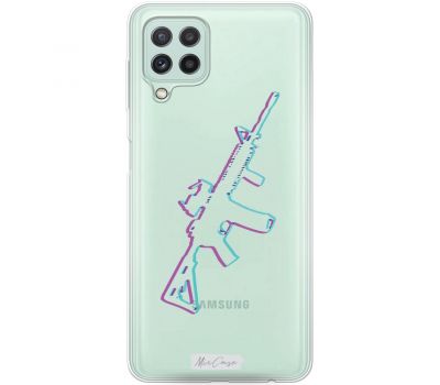 Чохол для Samsung Galaxy A22 (A225) / M32 (M325) Mixcase військові автомат