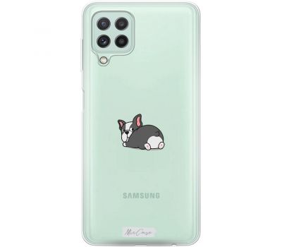 Чохол для Samsung Galaxy A22 (A225) / M32 (M325) MixCase собачки маленький бульдожка