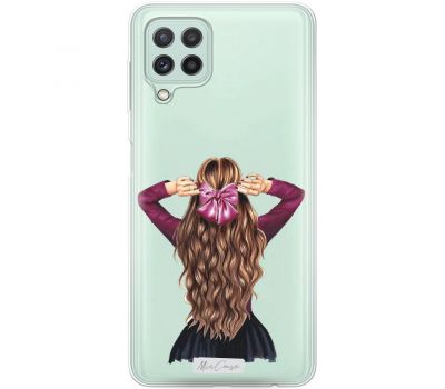 Чохол для Samsung Galaxy A22 (A225) / M32 (M325) MixCase дівчина з бантом