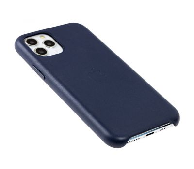 Чохол для iPhone 11 Pro Leather classic "midnight blue" 2696798
