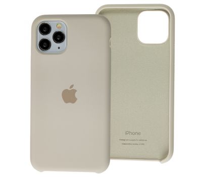 Чохол Silicone для iPhone 11 Pro case камінь