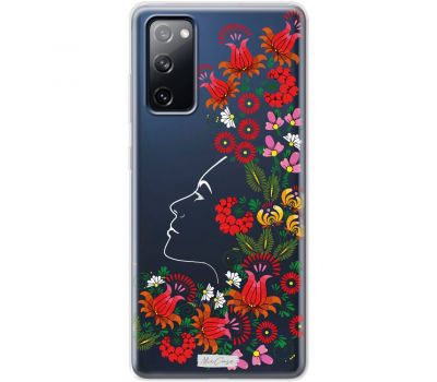 Чохол для Samsung Galaxy S20 FE (G780) MixCase квіти українська муза