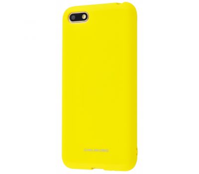 Чохол для Huawei Y5 2018 Molan Cano Jelly глянець жовтий