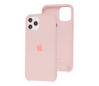 Чохол Silicone для iPhone 11 Pro case рожевий пісок