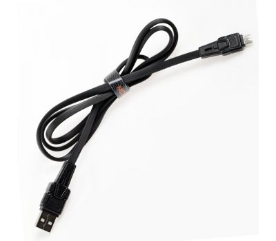 Кабель USB Moxom MX-CB29 microUSB 2.4A 1m чорний 2697215