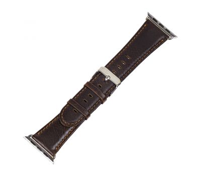 Ремінець для Apple Watch Luxuary Leather 42/44mm темно-коричневий 2698628