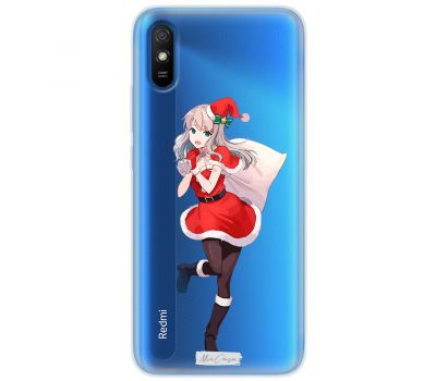 Чохол для Xiaomi Redmi 9A MixCase новий рік аніме снігуронька