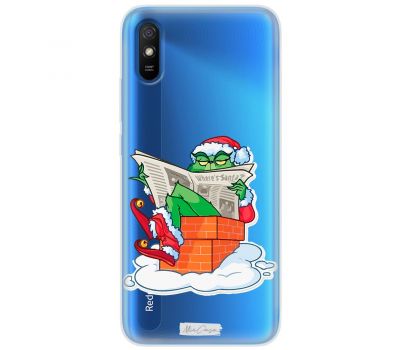 Чохол для Xiaomi Redmi 9A MixCase новий рік новорічний ельф