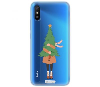 Чохол для Xiaomi Redmi 9A MixCase новий рік з ялинкою