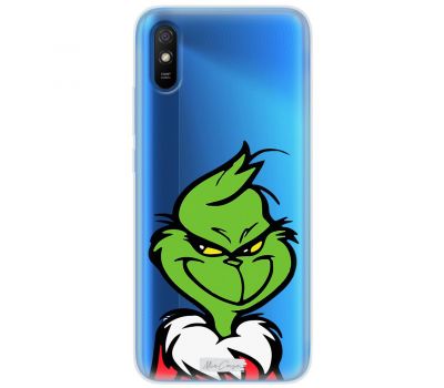 Чохол для Xiaomi Redmi 9A MixCase новий рік зелений ельф