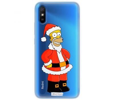 Чохол для Xiaomi Redmi 9A MixCase новий рік симсон