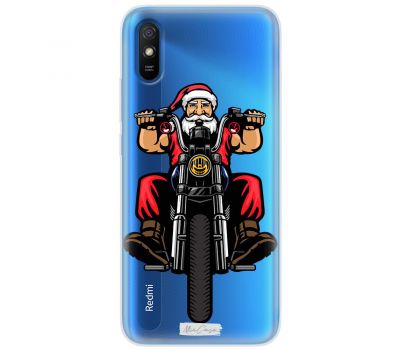 Чохол для Xiaomi Redmi 9A MixCase новий рік байкер